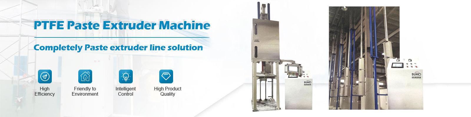 PTFE Ram Ekstruder